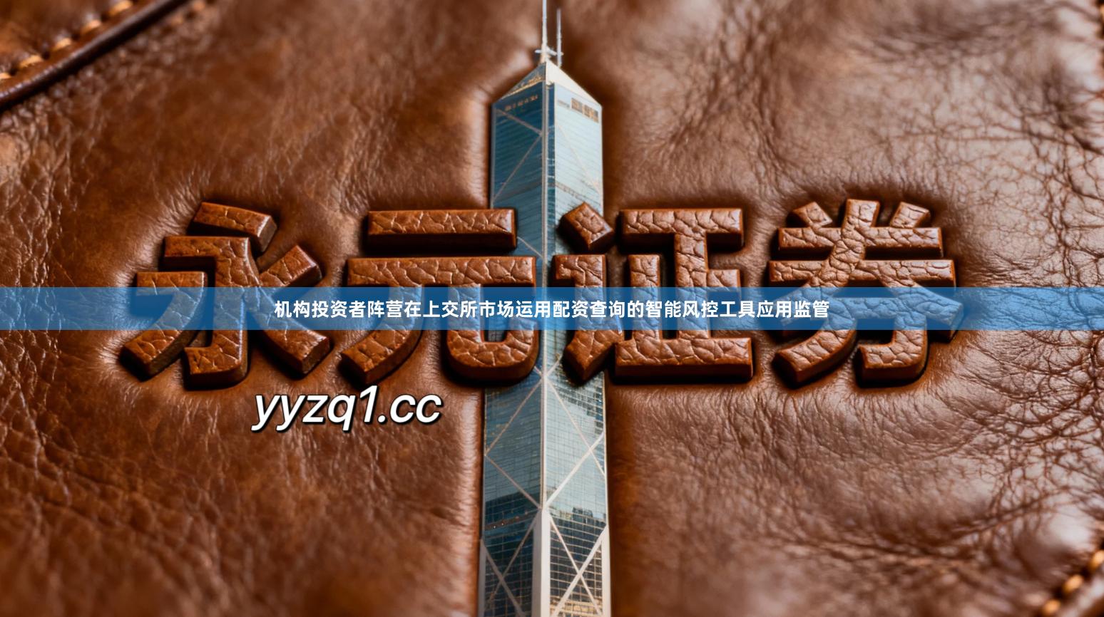 机构投资者阵营在上交所市场运用配资查询的智能风控工具应用监管